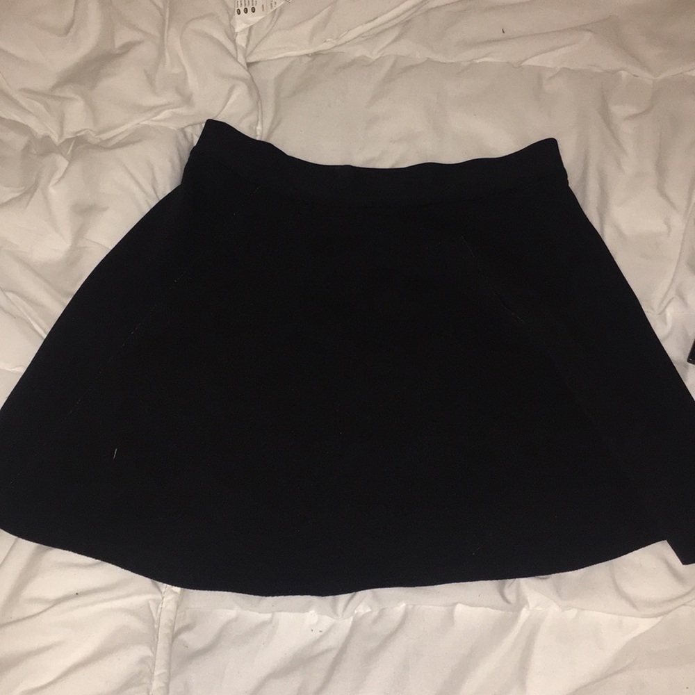 Black Top Shop Skate Skirt